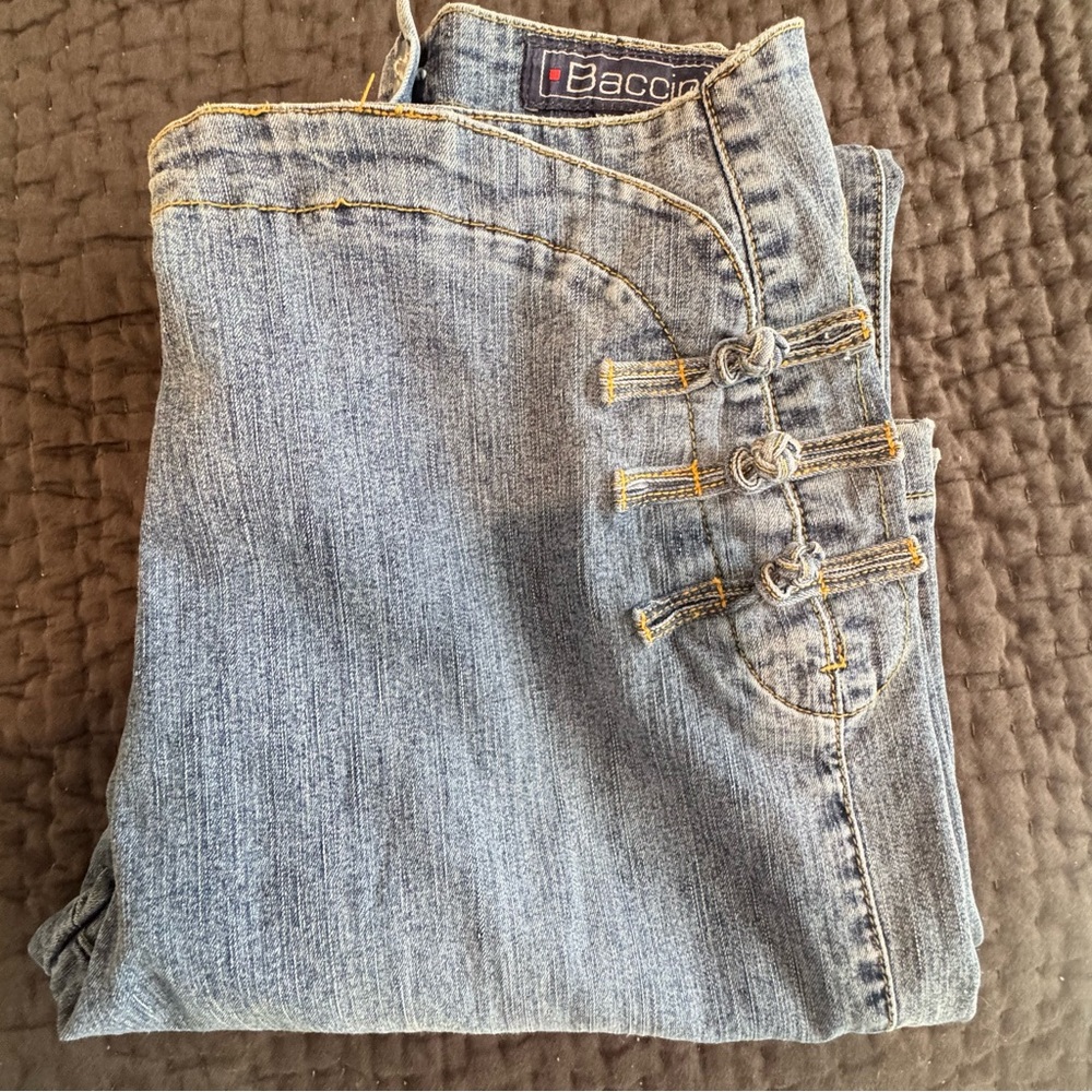 Baccini Women's Boot Cut Jeans - Light Blue - Picture 14 of 14